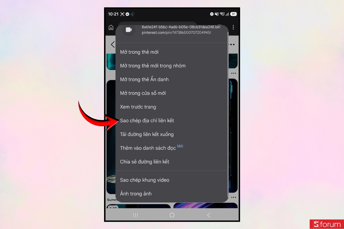 Hướng dẫn cài hình nền video call Galaxy Z Fold 8 cực đẹp 3