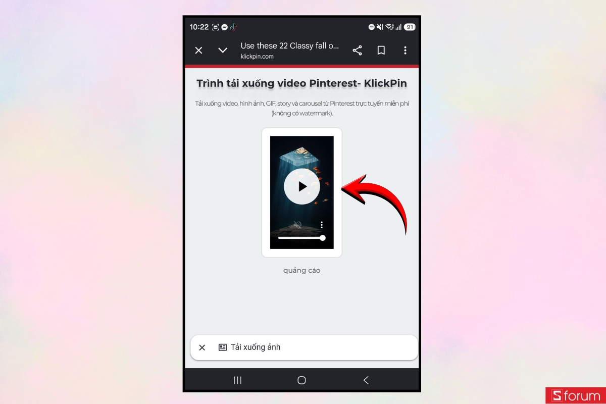 Hướng dẫn cài hình nền video call Galaxy Z Fold 8 cực đẹp 6
