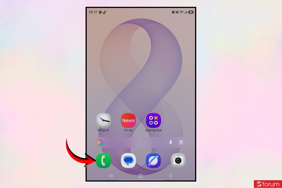 Hướng dẫn cài hình nền video call Galaxy Z Fold 8 cực đẹp 7