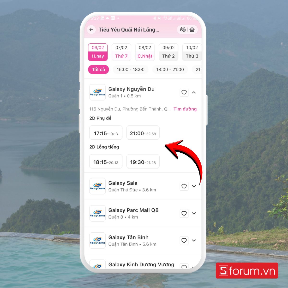 Hướng dẫn đặt vé phim tết trên điện thoại linh hoạt tài chính với Ví Trả Sau MoMo 6