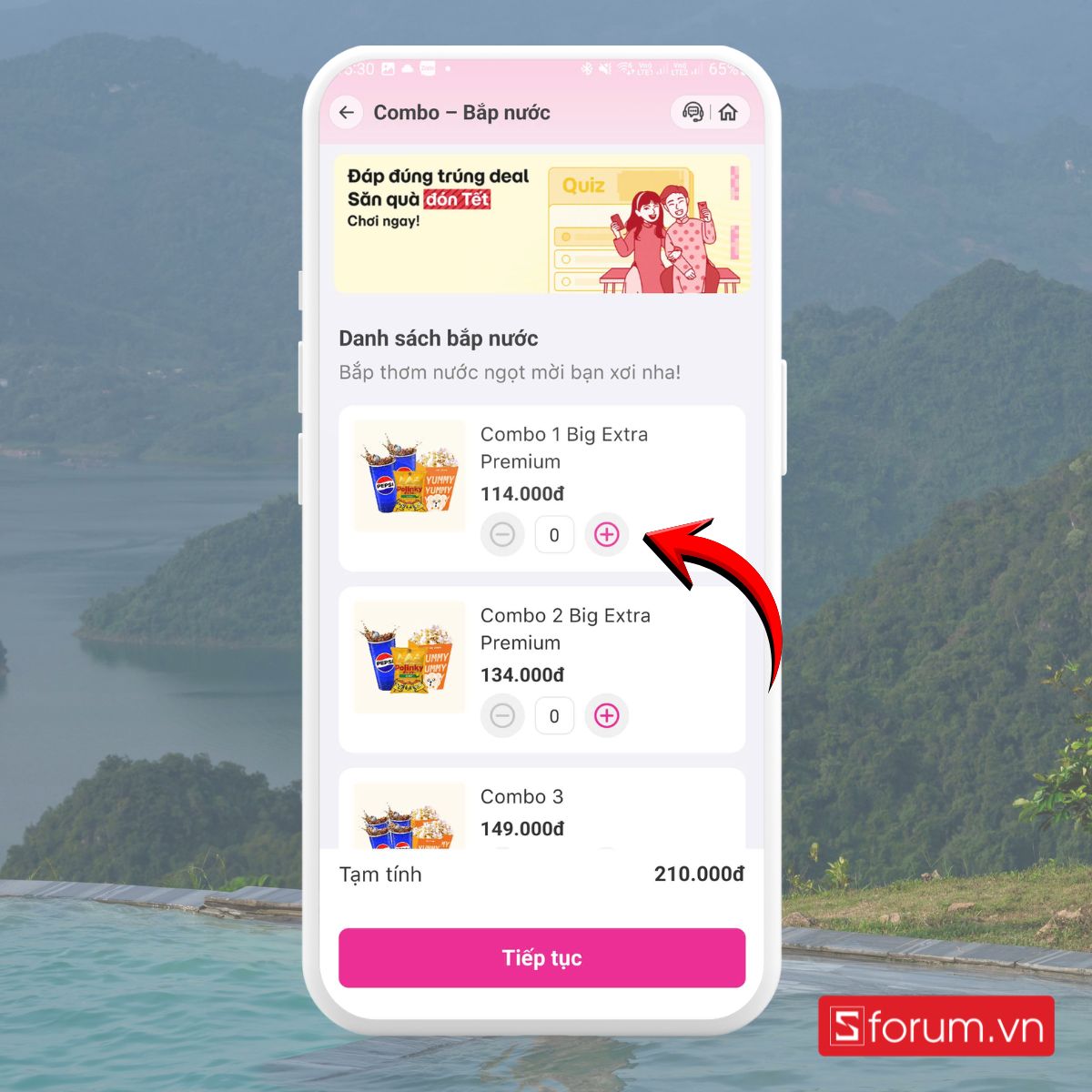 Hướng dẫn đặt vé phim tết trên điện thoại linh hoạt tài chính với Ví Trả Sau MoMo 8