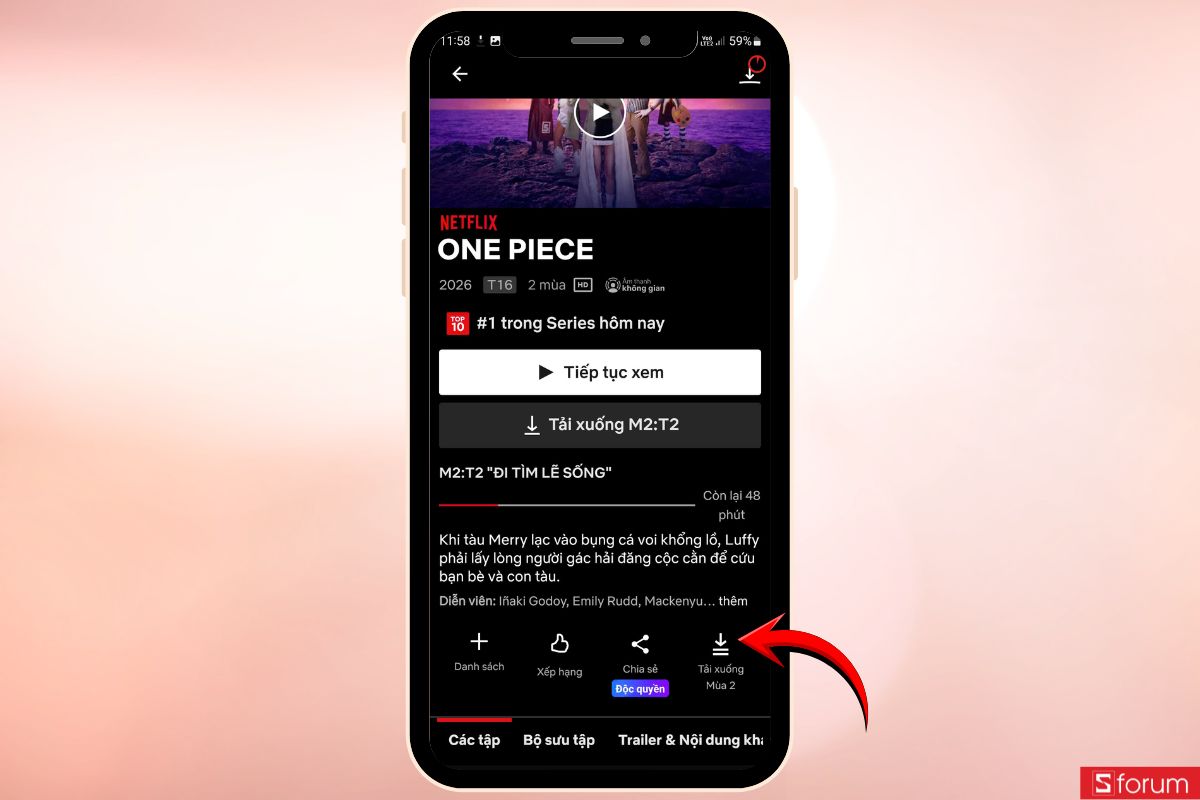 Hướng dẫn xem One Piece Live Action S2 ở đâu chi tiết 21