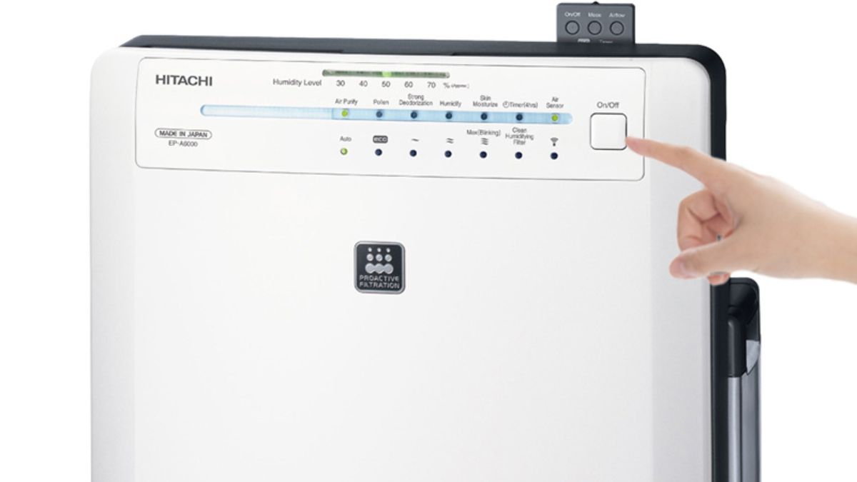 Cách sử dụng máy lọc không khí Hitachi 1