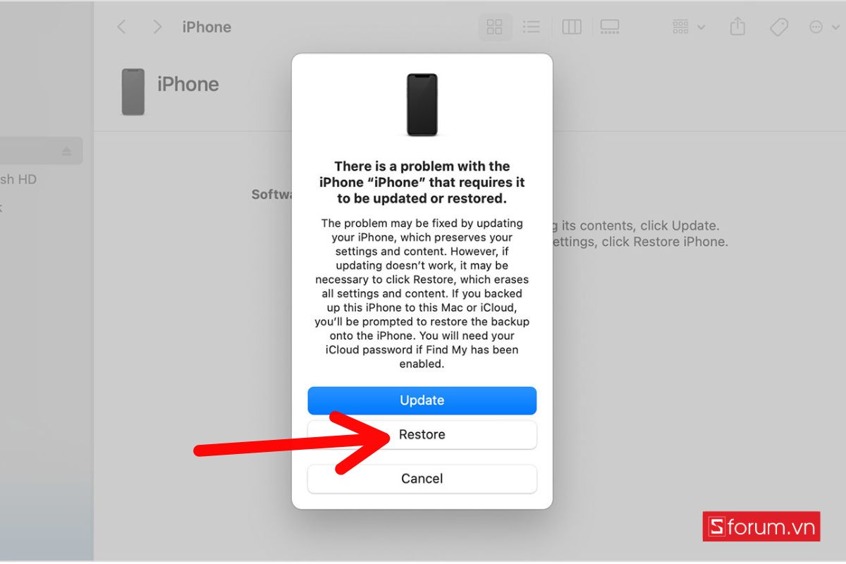 Cách khắc phục iPhone bị khóa bảo mật bằng phím cứng