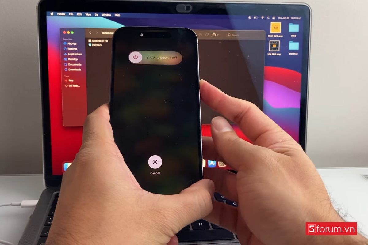 Cách khắc phục iPhone bị khóa bảo mật bằng chế độ DFU bước 3