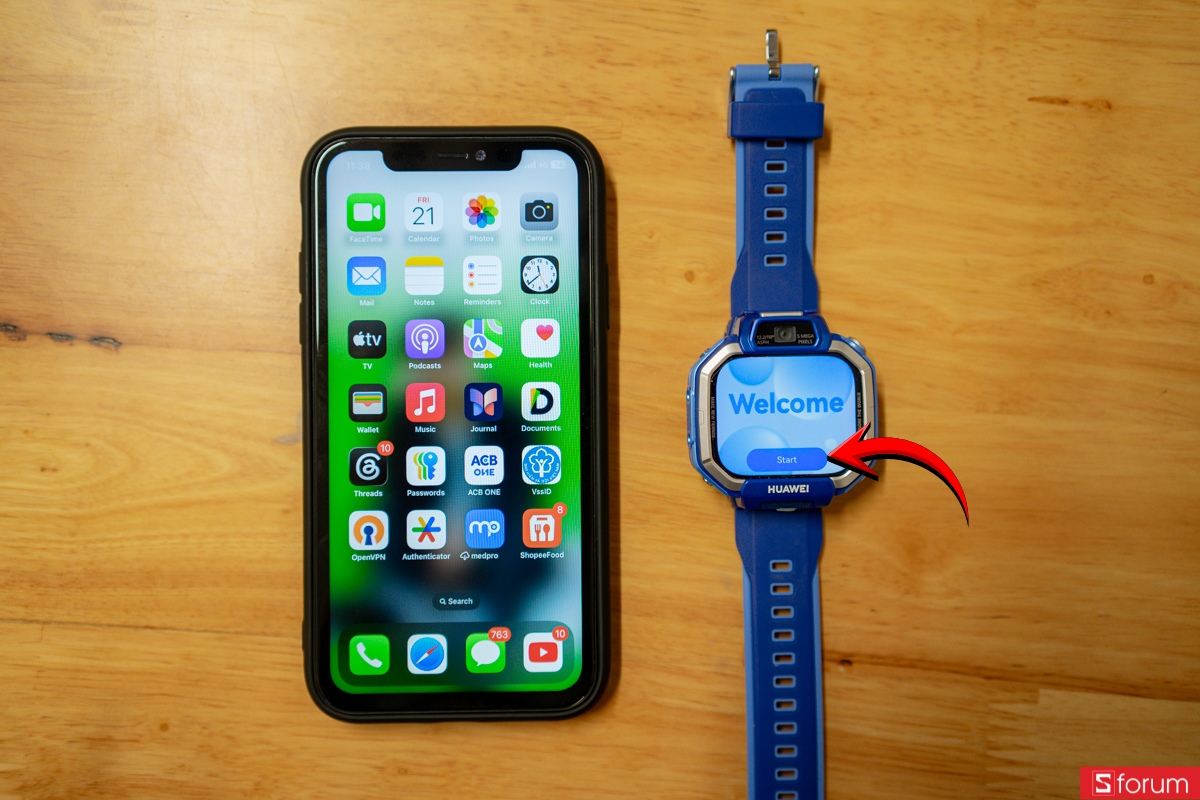 Cách kết nối Huawei Watch Kids X1 với điện thoại giúp ba mẹ an tâm theo dõi con 1