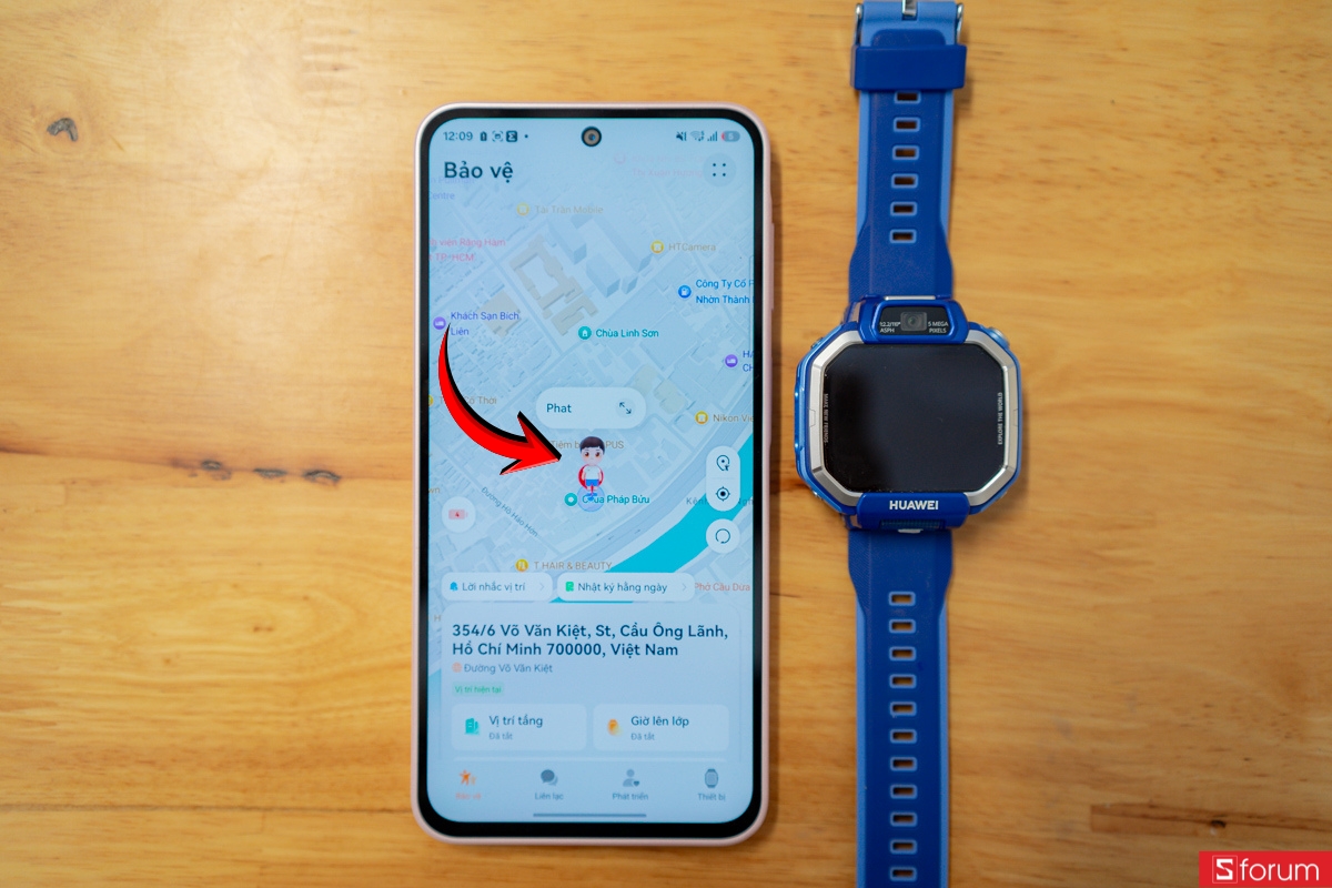 Cách kết nối Huawei Watch Kids X1 với điện thoại giúp ba mẹ an tâm theo dõi con 34