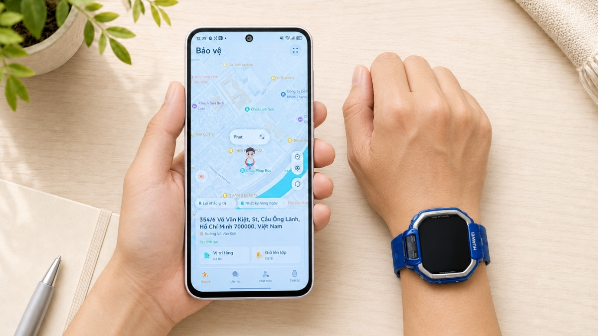 Cách kết nối Huawei Watch Kids X1 với điện thoại giúp ba mẹ an tâm theo dõi con Cách kết nối Huawei Watch Kids X1 với điện thoại giúp ba mẹ an tâm theo dõi con