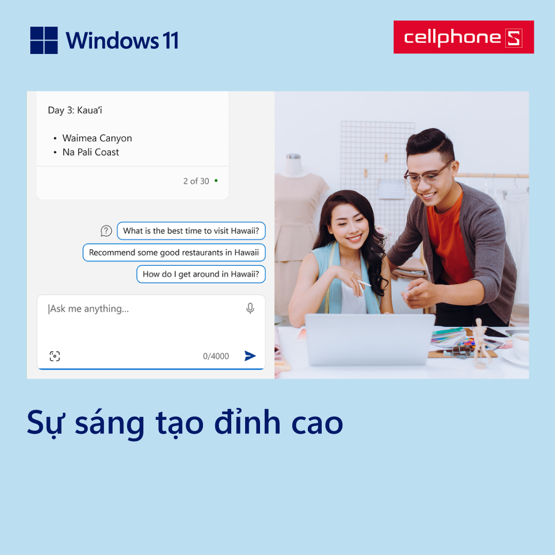 Sự sáng tạo đỉnh cao