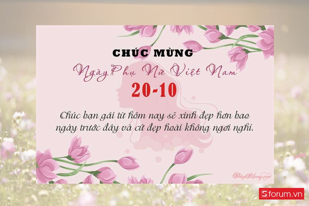 Hướng dẫn làm thiệp 20-10 online siêu dễ, ai cũng có thể tự tay tạo trong vài phút! 1