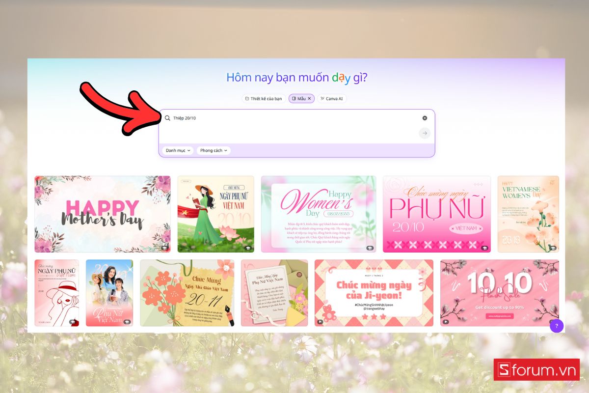 Hướng dẫn làm thiệp 20-10 online siêu dễ, ai cũng có thể tự tay tạo trong vài phút! 15