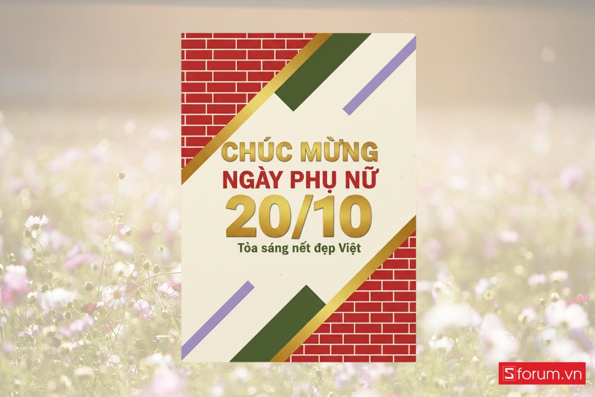 Hướng dẫn làm thiệp 20-10 online siêu dễ, ai cũng có thể tự tay tạo trong vài phút! 6
