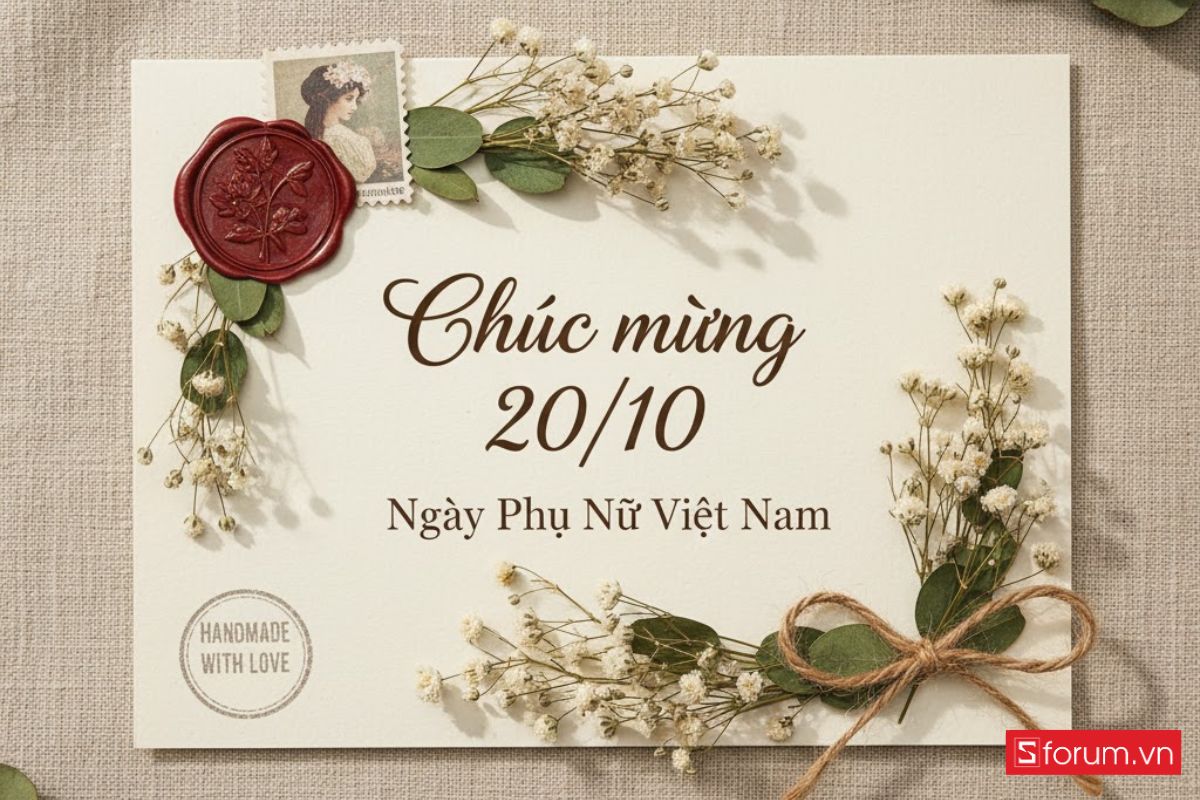 Hướng dẫn làm thiệp 20-10 online siêu dễ, ai cũng có thể tự tay tạo trong vài phút! 7