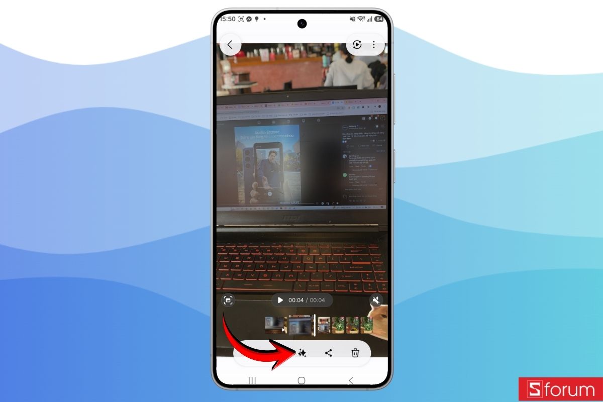 Hướng dẫn dùng Lọc âm thanh trên Galaxy S26 Series để làm sạch tiếng ồn đơn giản 3