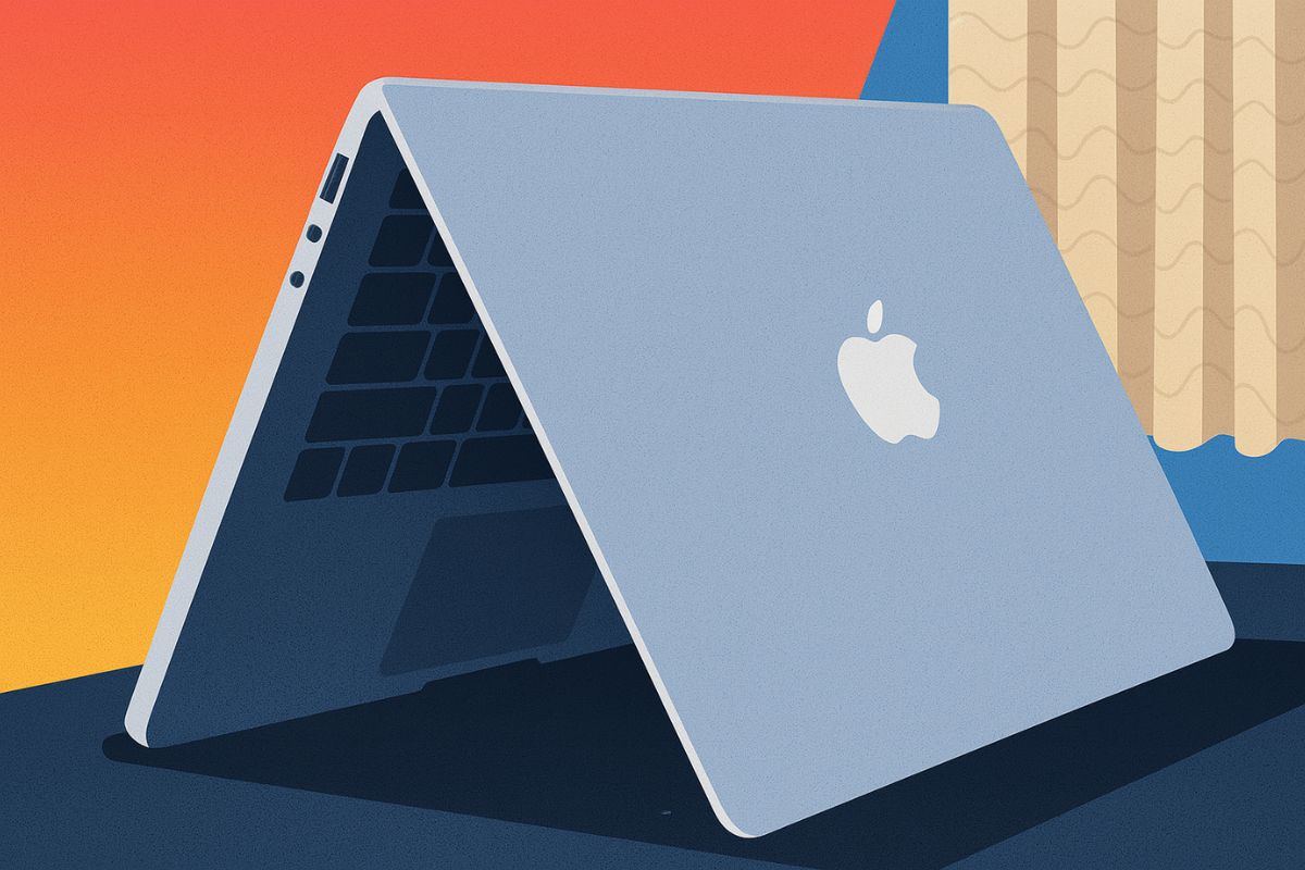 Việc cần làm ngay khi MacBook bị vô nước là để nước thoát ra ngoài
