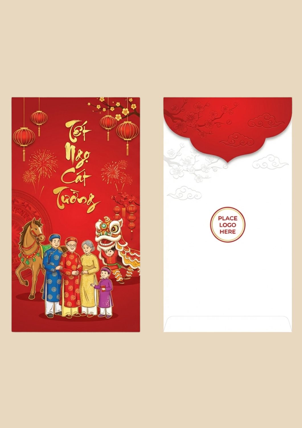 Các mẫu bao lì xì tết đẹp