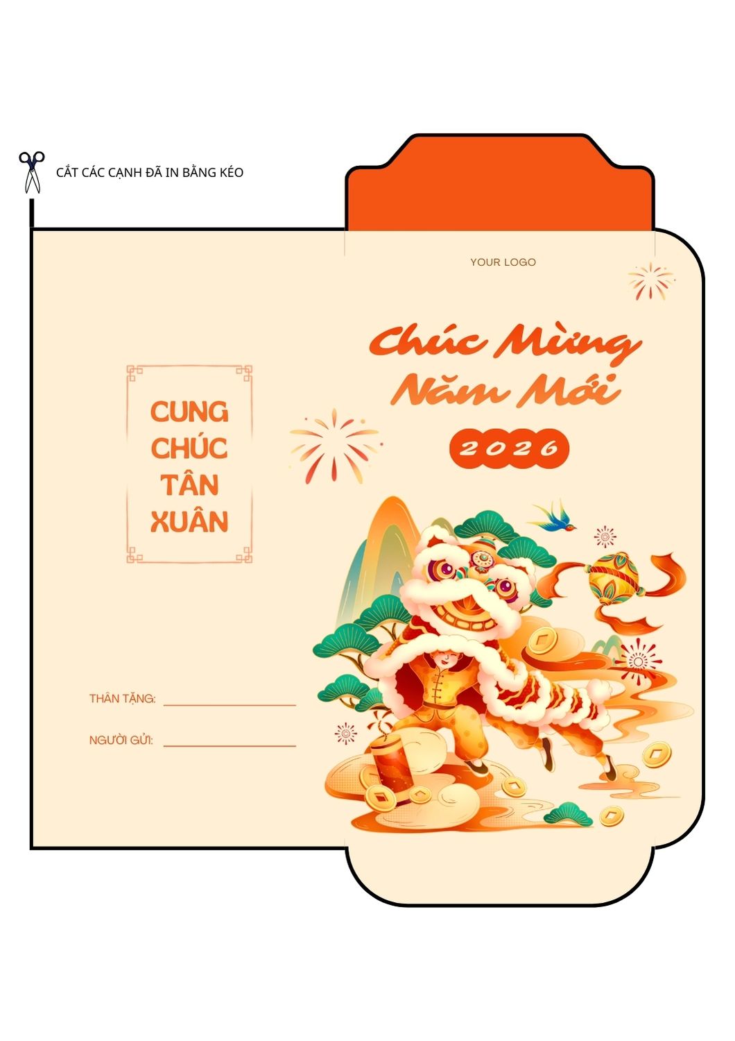 Các mẫu bao lì xì tết đẹp