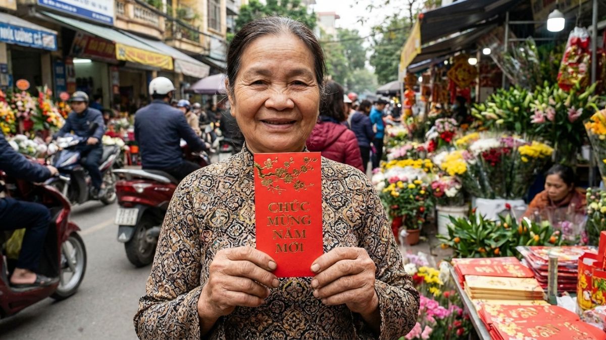 Mẫu bao lì xì Tết Bính Ngọ 2026 đẹp, dễ in và hợp xu hướng 2026 bg