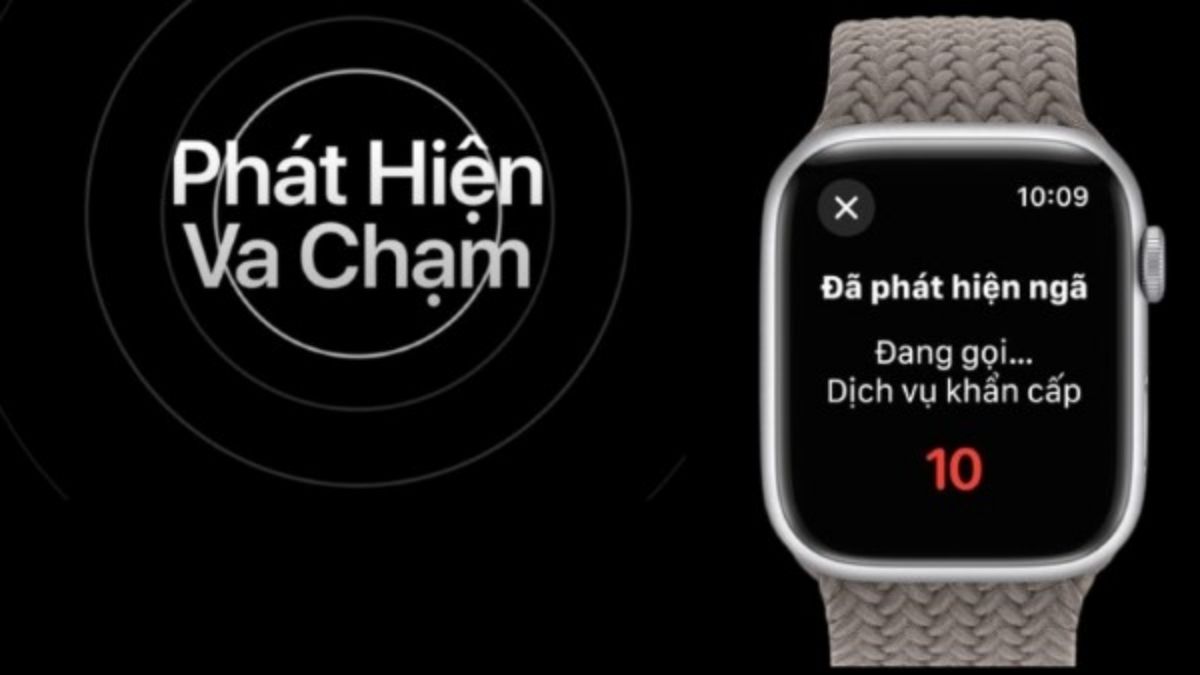Tính năng phát hiện va chạm trên Apple Watch hoạt động như thế nào?