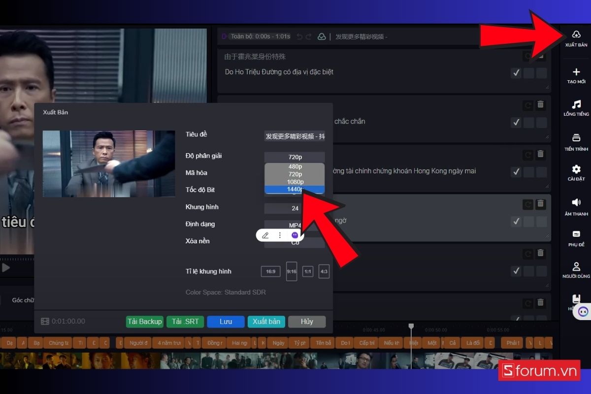 Hướng dẫn tạo video review phim bằng AI chi tiết từ A–Z 15