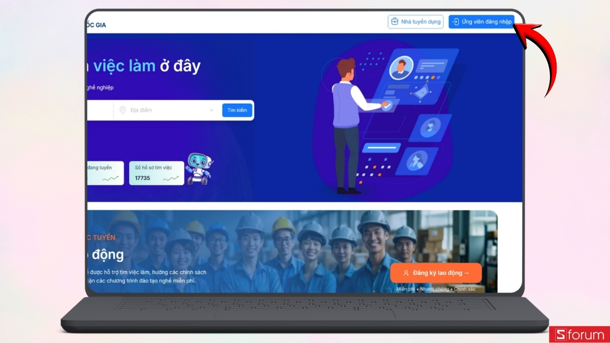 Sàn giao dịch việc làm Quốc gia là gì? Hướng dẫn đăng nhập, khai báo thông tin và tìm việc chi tiết 2