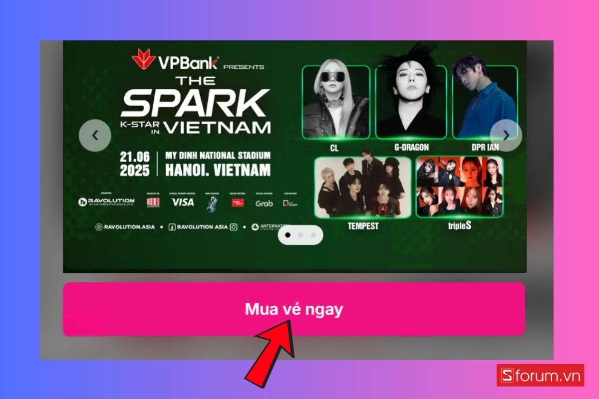 Săn vé concert G-Dragon World Tour 2025 in Hà Nội Day 2 trên CTicket 4