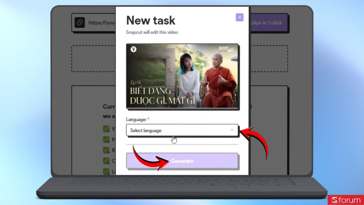 Snapcut AI: Giải pháp AI giúp cắt video TikTok, Reels, Shorts nhanh chóng 12