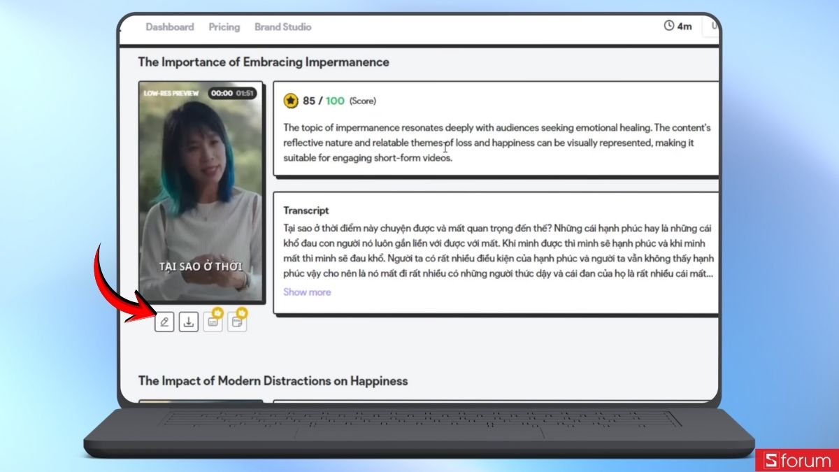 Snapcut AI: Giải pháp AI giúp cắt video TikTok, Reels, Shorts nhanh chóng 13