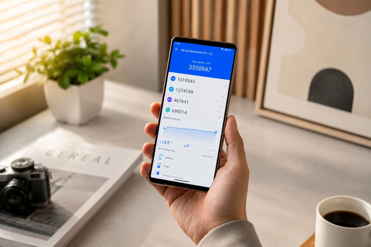 Sony Xperia 1 VIII AnTuTu đạt bao nhiêu điểm? Hiệu năng có mạnh không? 3