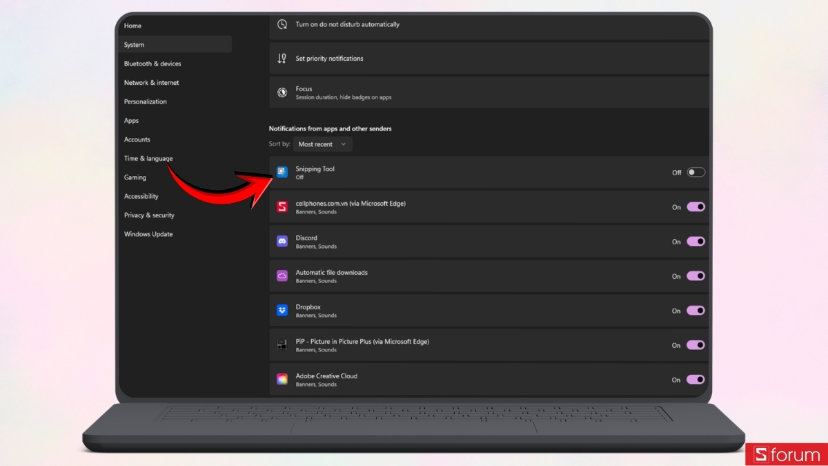Sửa lỗi phím tắt Windows + Shift + S không hoạt động Windows 10, Windows 11 đơn giản, dễ thực hiện 9