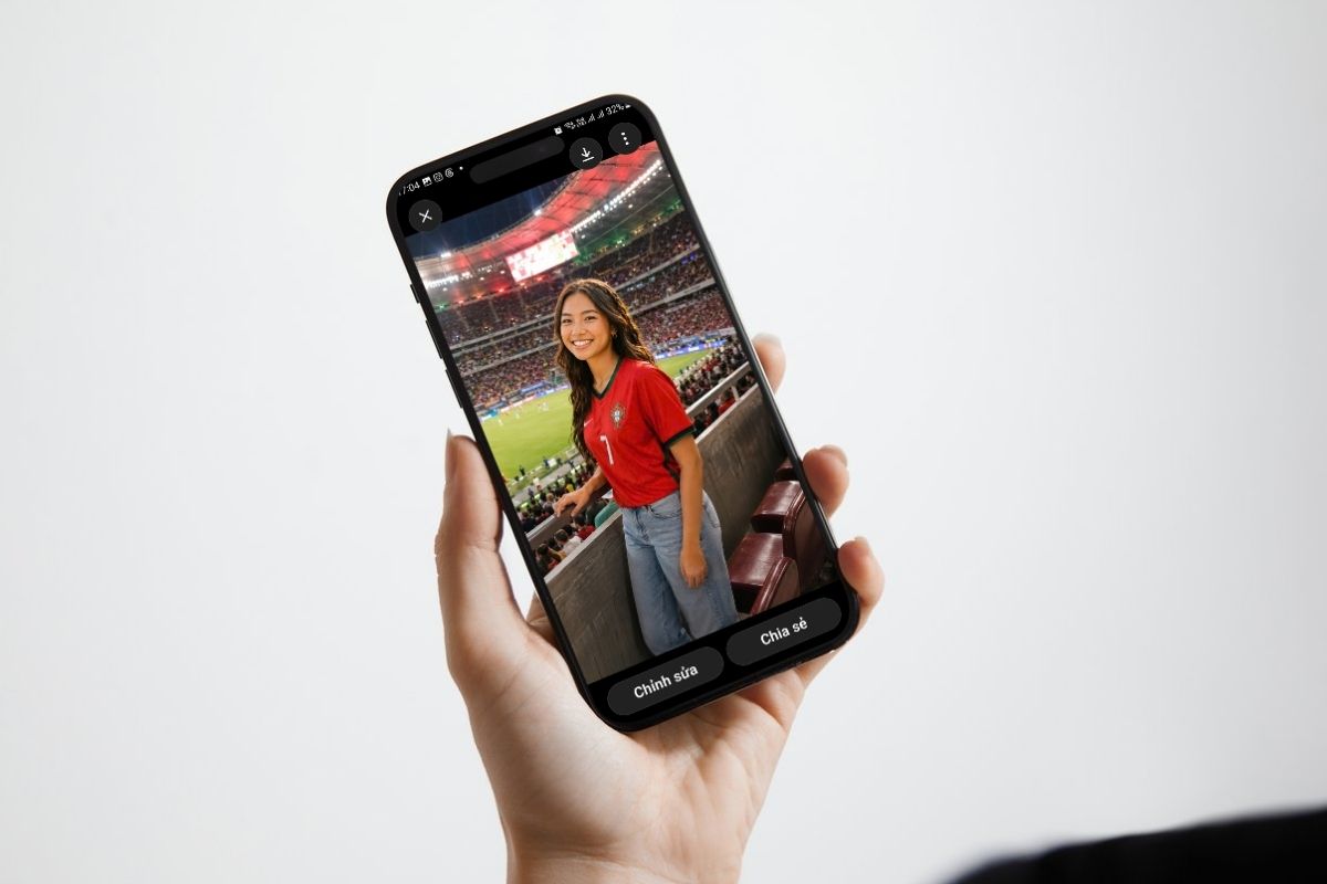 Tạo ảnh AI chụp hình đi xem World Cup cực chân thực mà bạn sẽ cần! 17