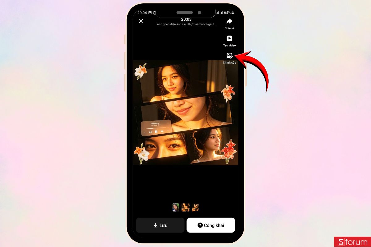 Cách tạo ảnh chân dung AI phong cách collage retro cực nghệ chỉ trong vài phút 22