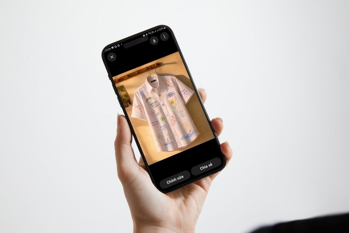 Hướng dẫn tạo ảnh trend áo ký tên kỷ yếu đang viral trên TikTok bằng AI 24