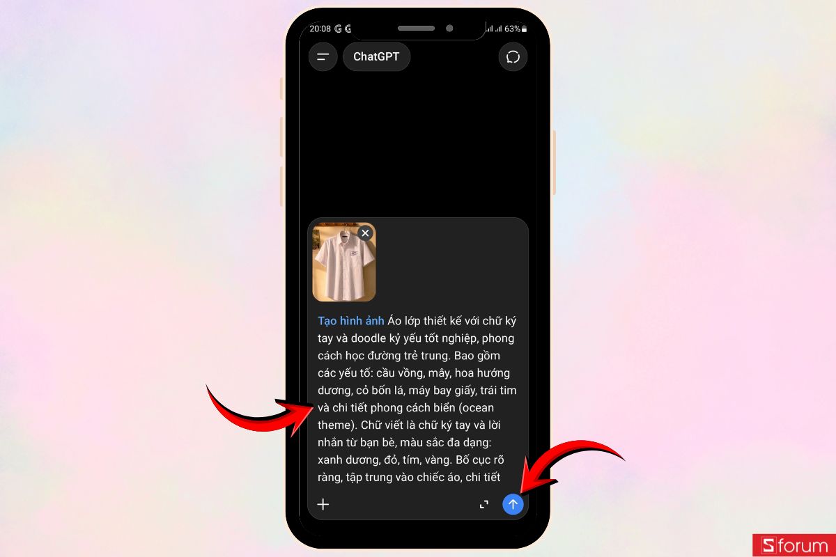 Hướng dẫn tạo ảnh trend áo ký tên kỷ yếu đang viral trên TikTok bằng AI 5