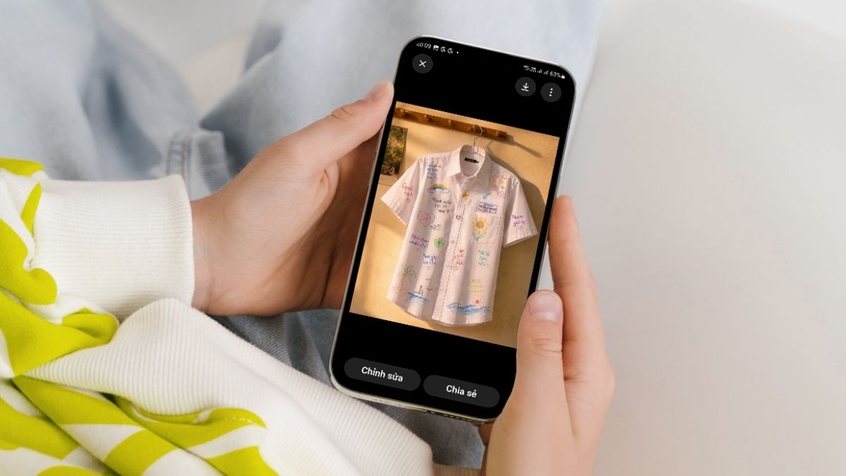 Hướng dẫn tạo ảnh trend áo ký tên kỷ yếu đang viral trên TikTok bằng AI bg