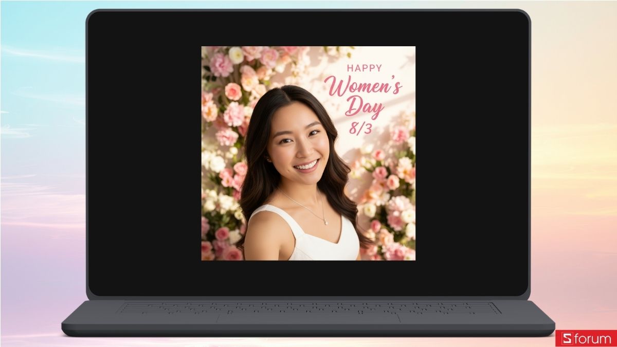 Hướng dẫn tạo avatar 8/3 bằng AI Gemini cực đơn giản 16