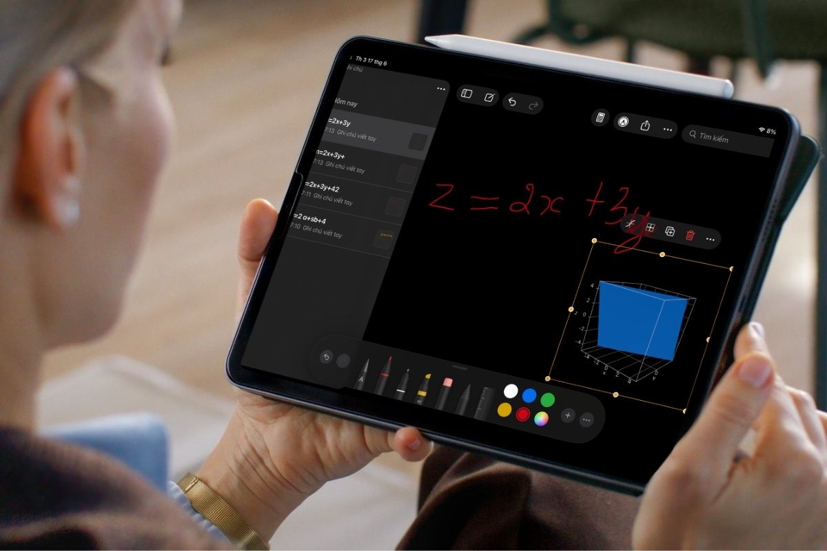 tạo đồ thị 3D trên iPadOS 26 15