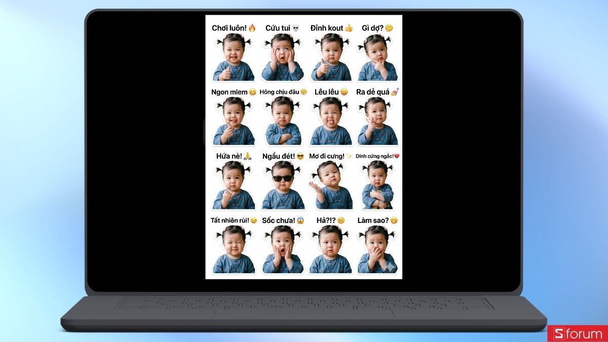 Hướng dẫn chi tiết tạo sticker cho con bằng AI siêu dễ 16