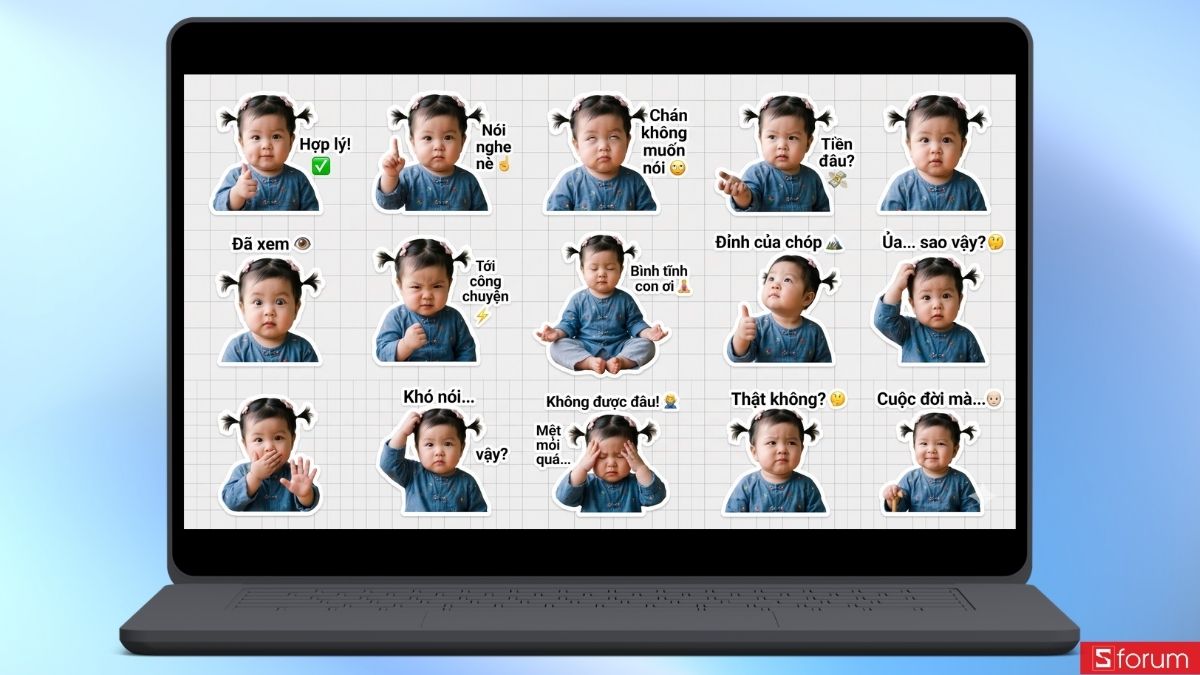 Hướng dẫn chi tiết tạo sticker cho con bằng AI siêu dễ 18