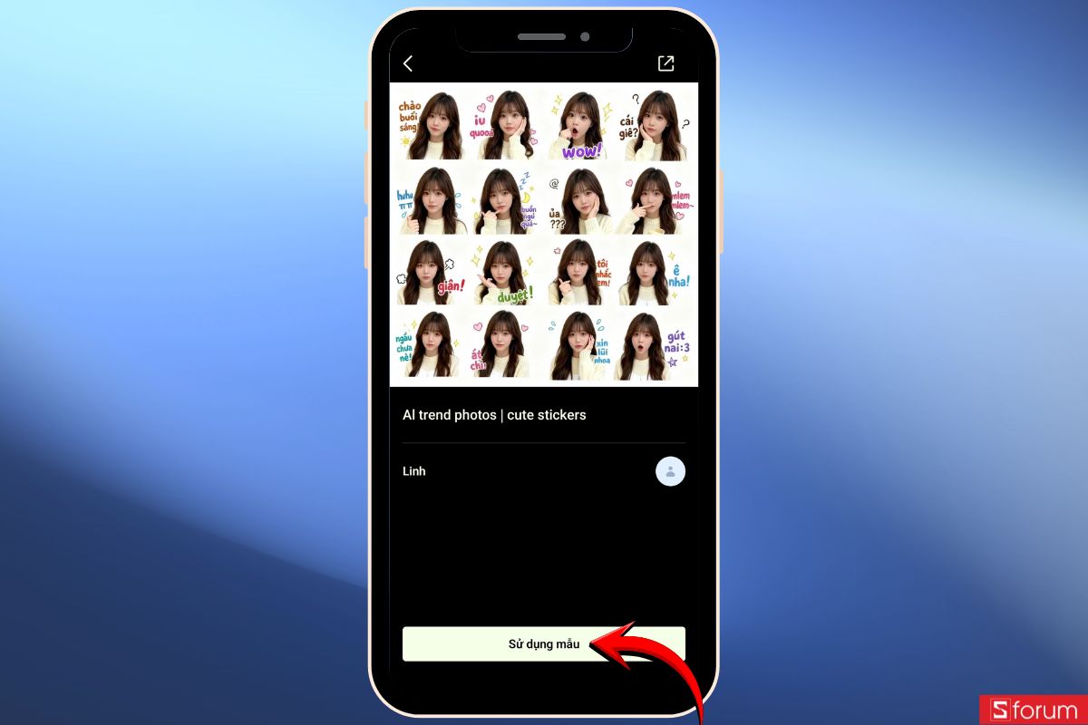 Hướng dẫn chi tiết tạo sticker cho con bằng AI siêu dễ 3