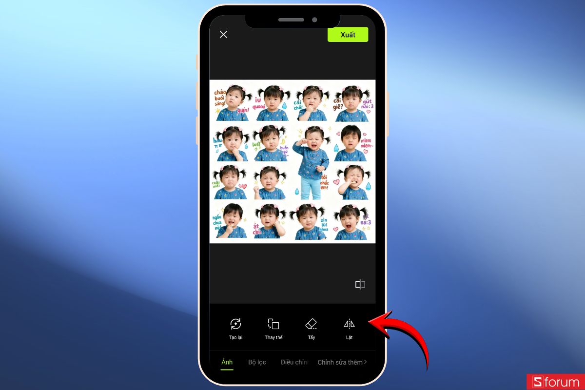 Hướng dẫn chi tiết tạo sticker cho con bằng AI siêu dễ 6