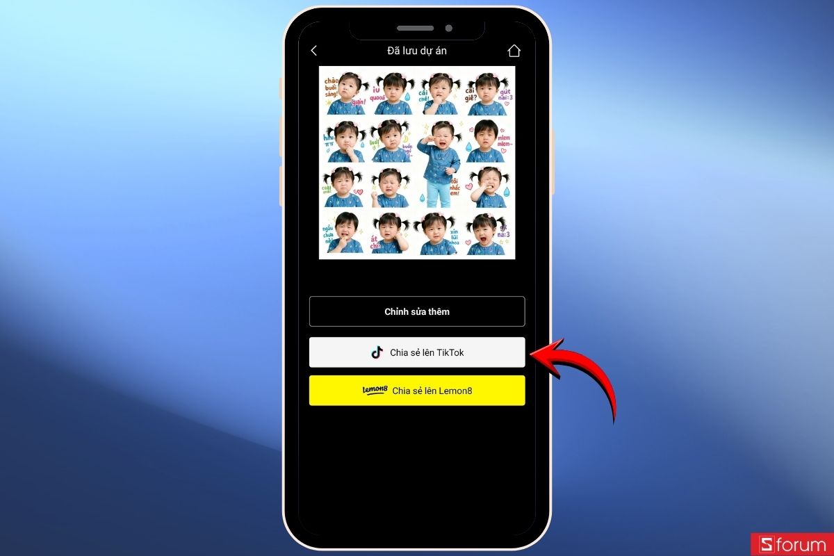 Hướng dẫn chi tiết tạo sticker cho con bằng AI siêu dễ 9