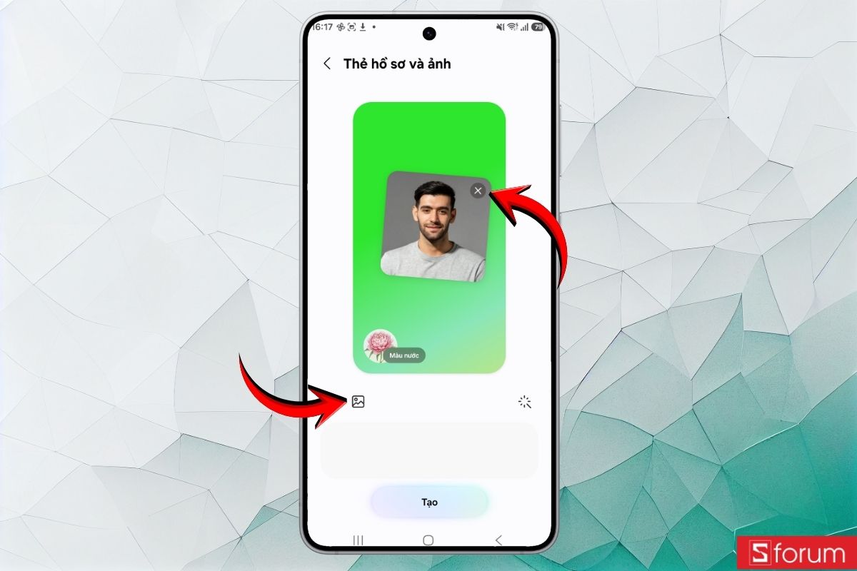 Hướng dẫn tạo sticker, thiệp hình nền với Creative Studio Galaxy S26 31