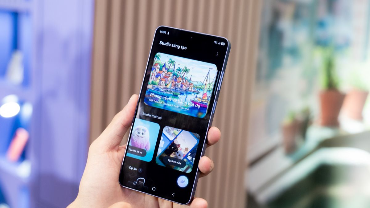 Hướng dẫn tạo sticker, thiệp hình nền với Creative Studio Galaxy S26