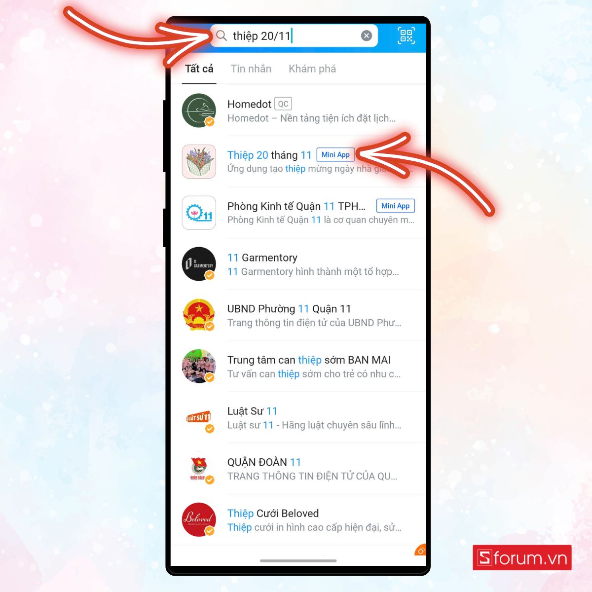 Bí kíp tạo thiệp 20/11 trên Zalo cực dễ mà ai cũng làm được 2