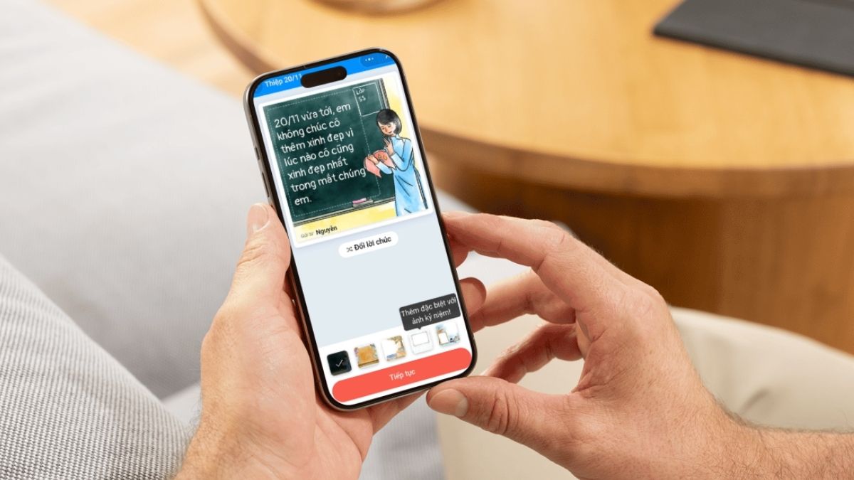 Bí kíp tạo thiệp 20/11 trên Zalo cực dễ mà ai cũng làm được Bí kíp tạo thiệp 20/11 trên Zalo cực dễ mà ai cũng làm được