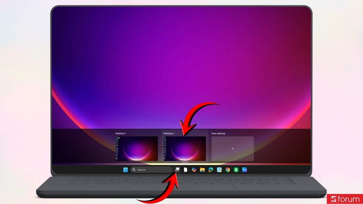 Cách tạo Virtual Desktop trên Windows 11 để học tập và làm việc gọn gàng hơn 10