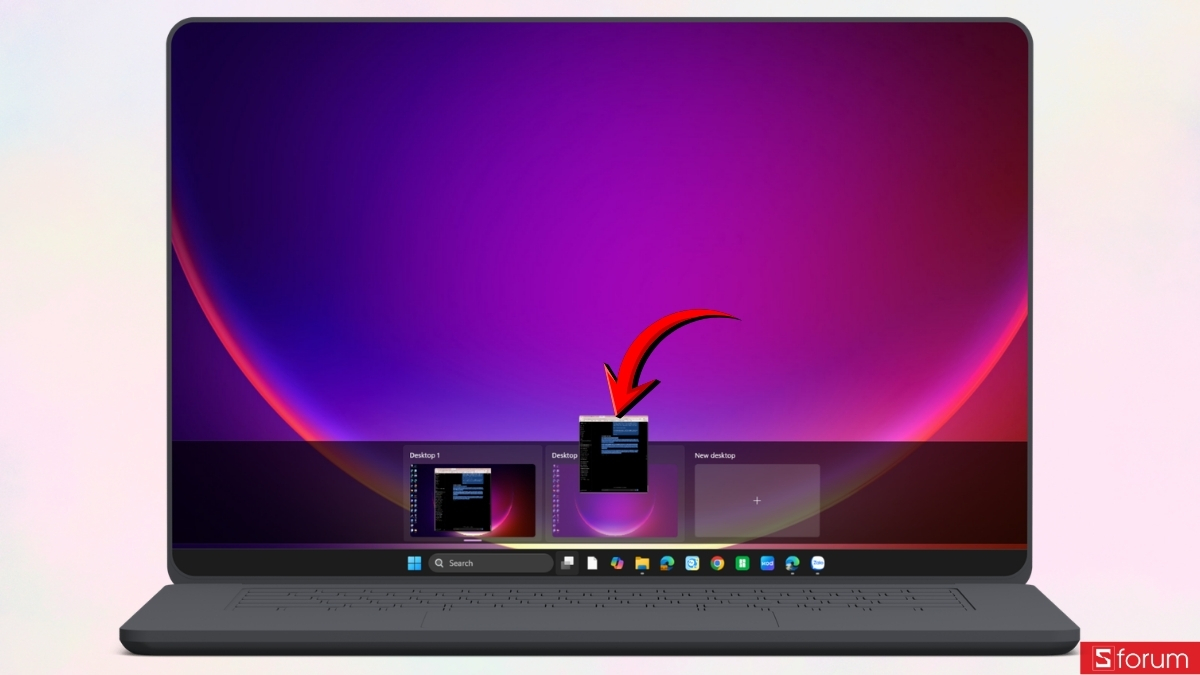 Cách tạo Virtual Desktop trên Windows 11 để học tập và làm việc gọn gàng hơn 13