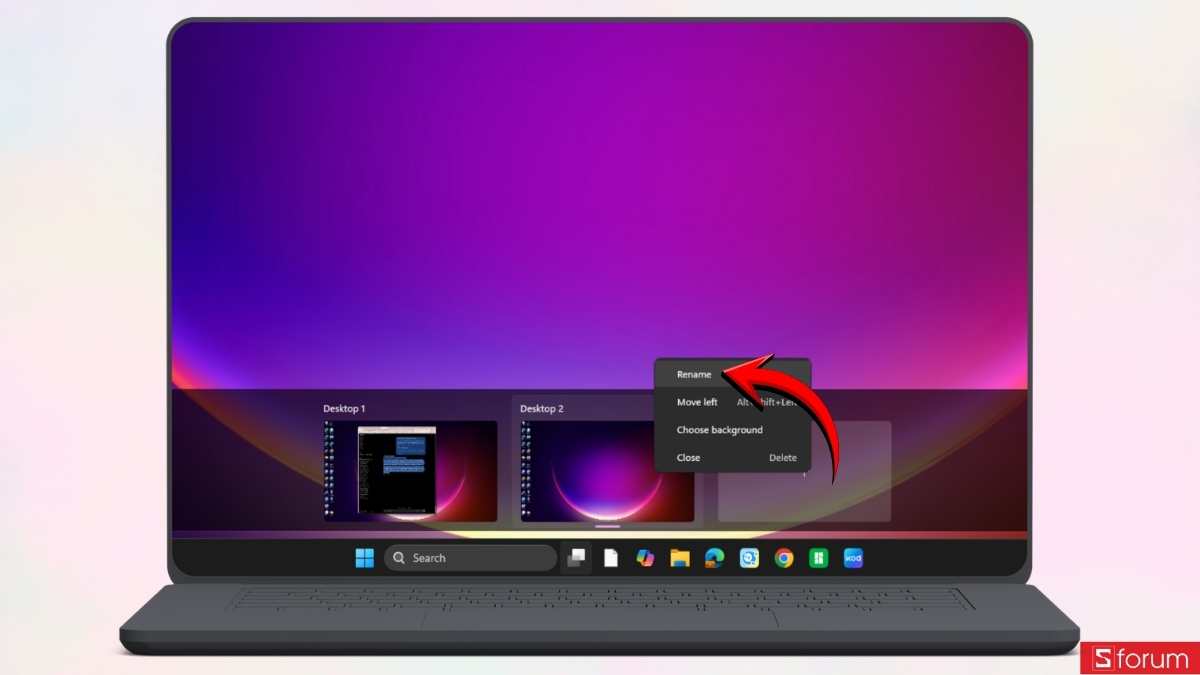 Cách tạo Virtual Desktop trên Windows 11 để học tập và làm việc gọn gàng hơn 15