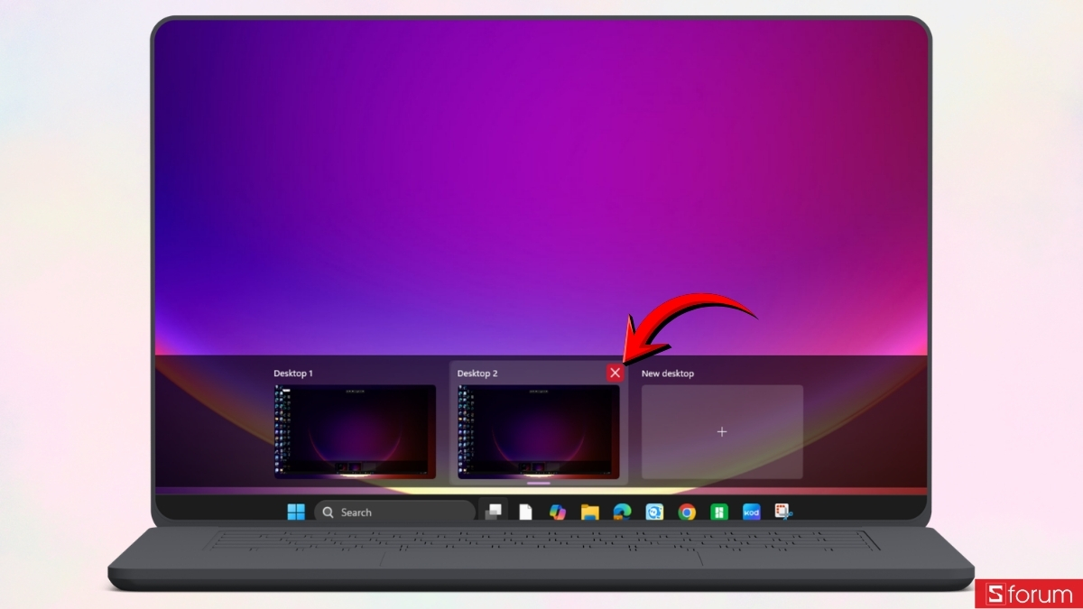 Cách tạo Virtual Desktop trên Windows 11 để học tập và làm việc gọn gàng hơn 17